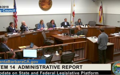 Santa Barbara Includes Back from the Brink in Legislative Platform