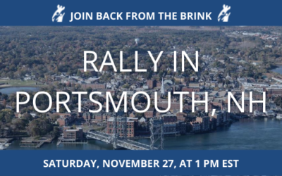 Join us for a rally in Portsmouth, NH on Nov. 27