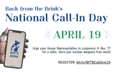 Join Us for National Call-in Day on April 19, 2023