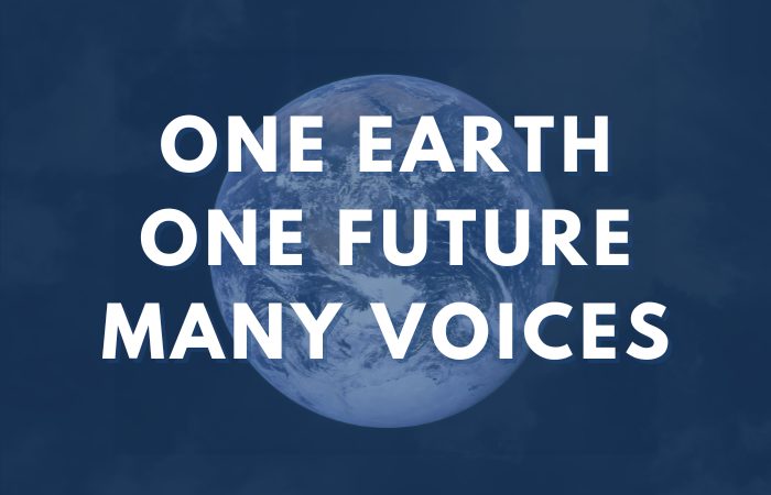 April Action: One Earth, One Future, Many Voices