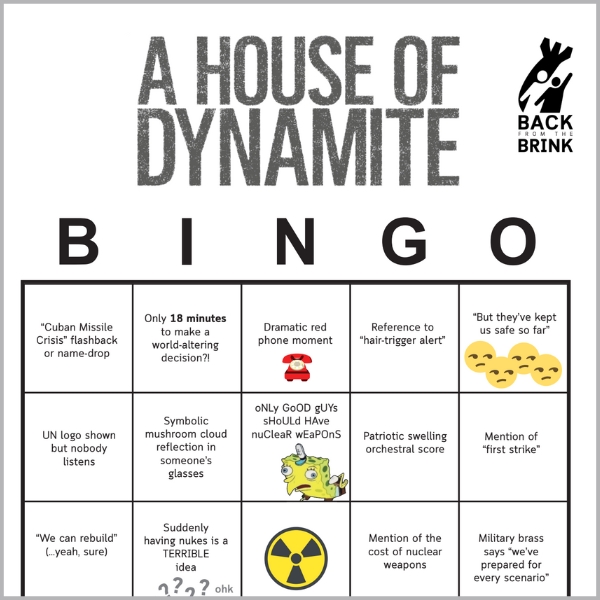 HoD Back from the Brink Bingo Event flyer for a noon-time vigil on August 6 from 11:30am to 1:30pm at the Old State House Square in Hartford, CT